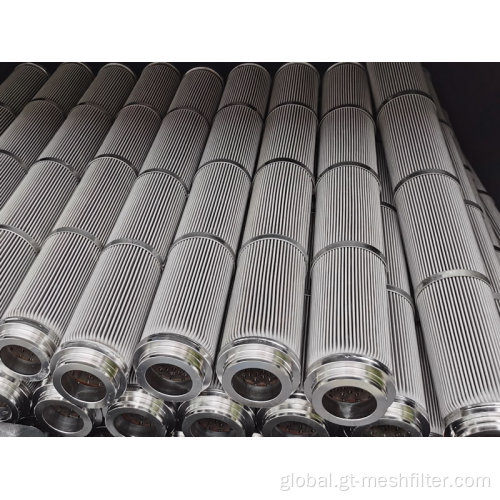 China Good Uniformity pleated filter elements Manufactory